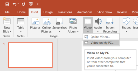 turn powerpoint into video on mac for youtube