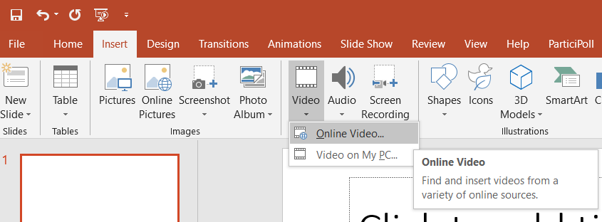 can you embed a vimeo video in powerpoint