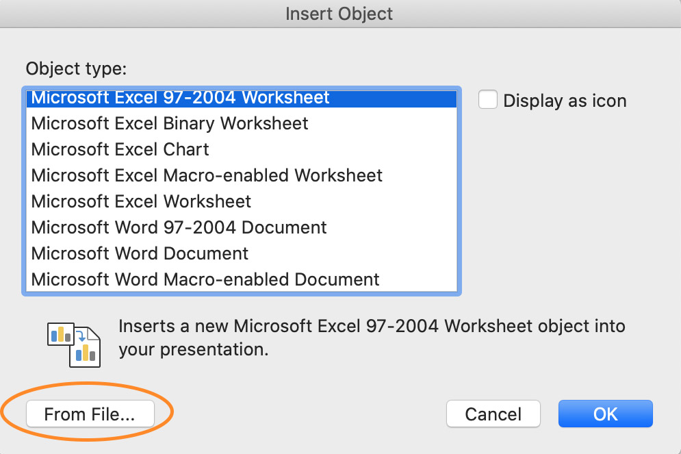 open embedded pdf in powerpoint presentation