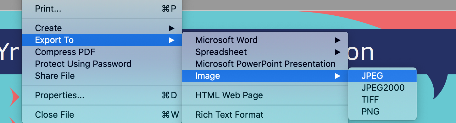 how to insert a jpeg into a pdf