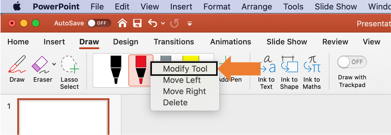 ms powerpoint for mac autosave won
