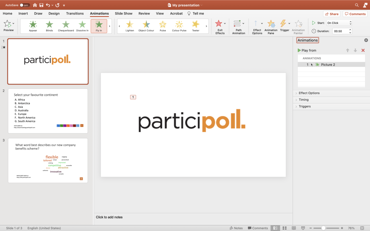 How to create animations in microsoft powerpoint windows mac 