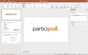 create a powerpoint presentation with animation