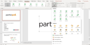 animations in microsoft powerpoint
